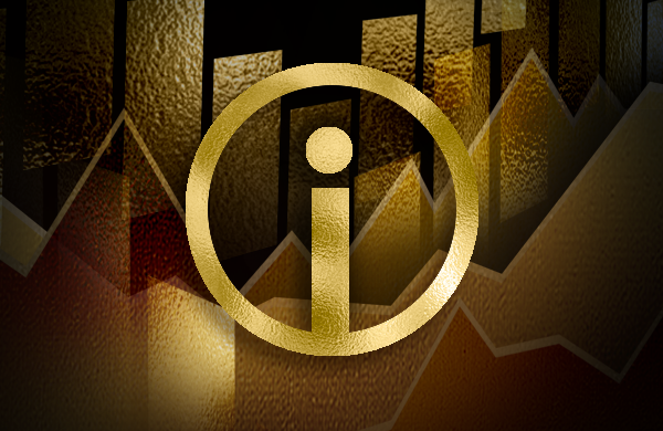 Key Dates and FAQ abstract black and gold icon
