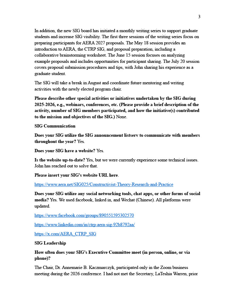 Annual report page 3