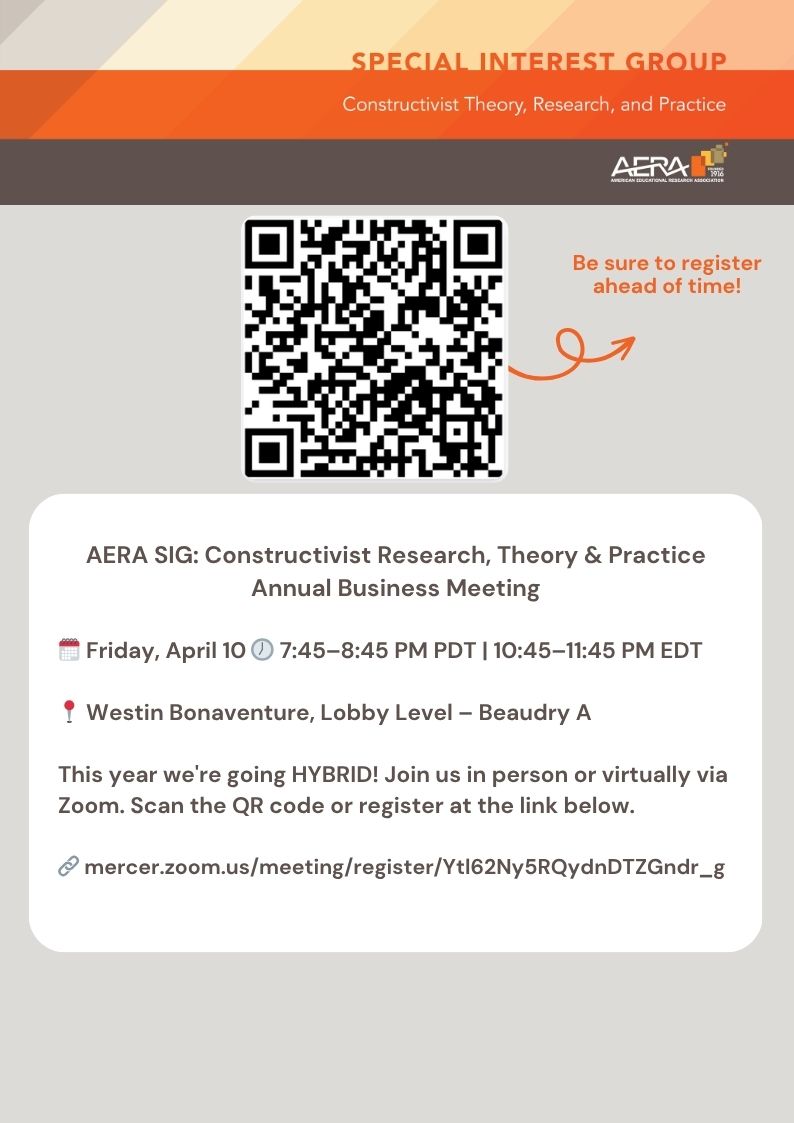 AERA 2026 Business Meeting agenda